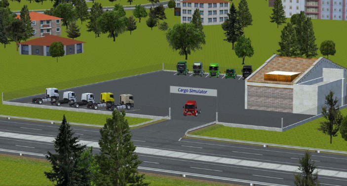 模拟经营游戏《Cargo Simulator》货运帝国启航探索经营之道-知乐社